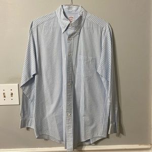 Brooks Brothers Original Polo Shirt Traditional Fit Long Sleeve Button Down